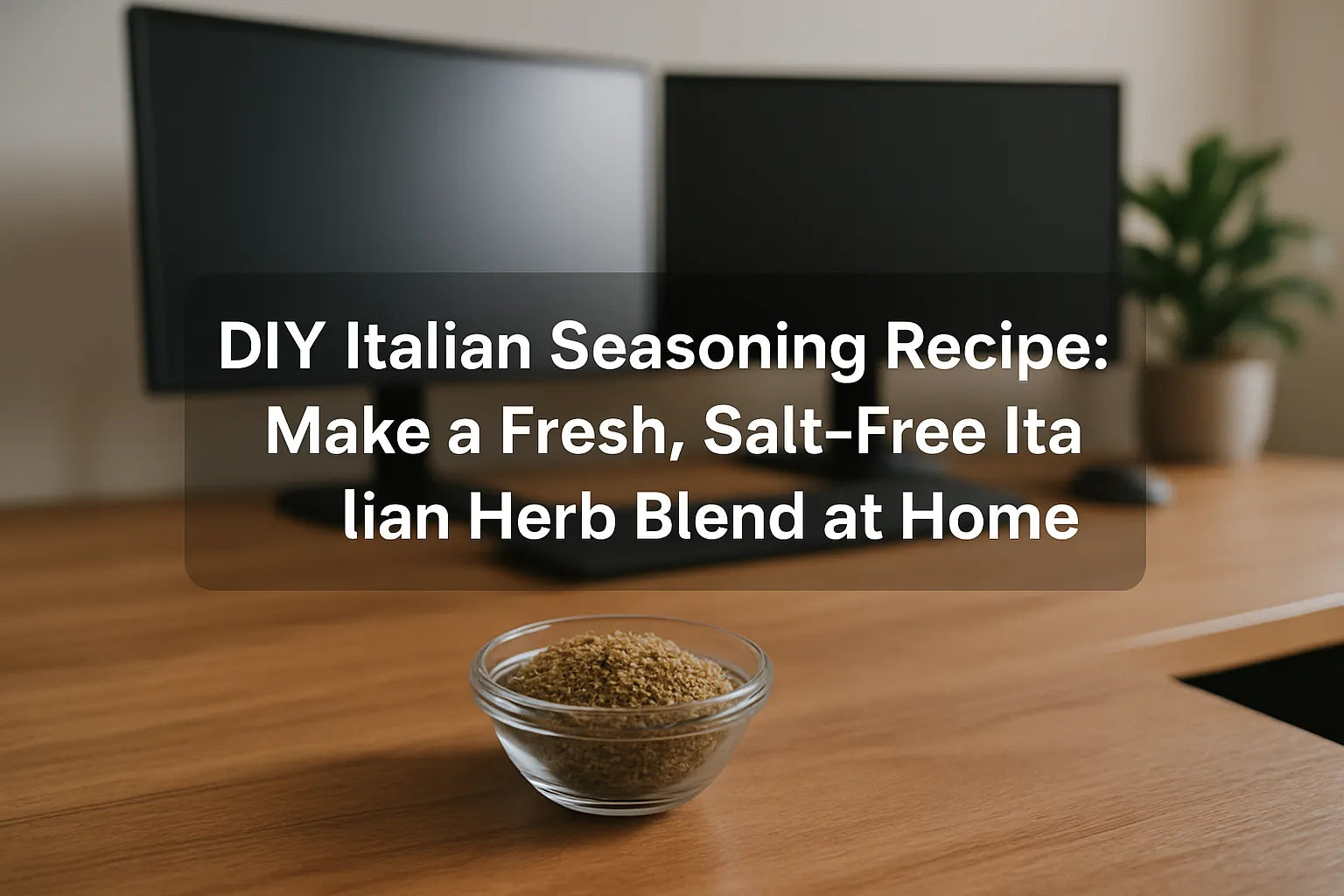 DIY Italian Seasoning Recipe: Make a Fresh, Salt‑Free Italian Herb Blend at Home