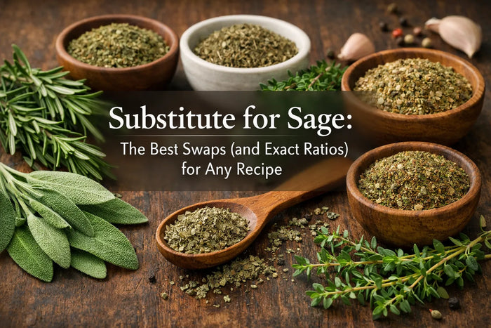 Substitute for Sage: The Best Swaps (and Exact Ratios) for Any Recipe