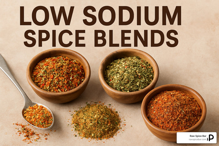 Spice Up Your Life Without Salt - Delicious Low Sodium Spice Mixes