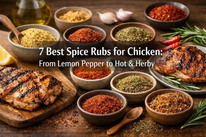 7 Best Spice Rubs for Chicken: From Lemon Pepper to Hot & Herby