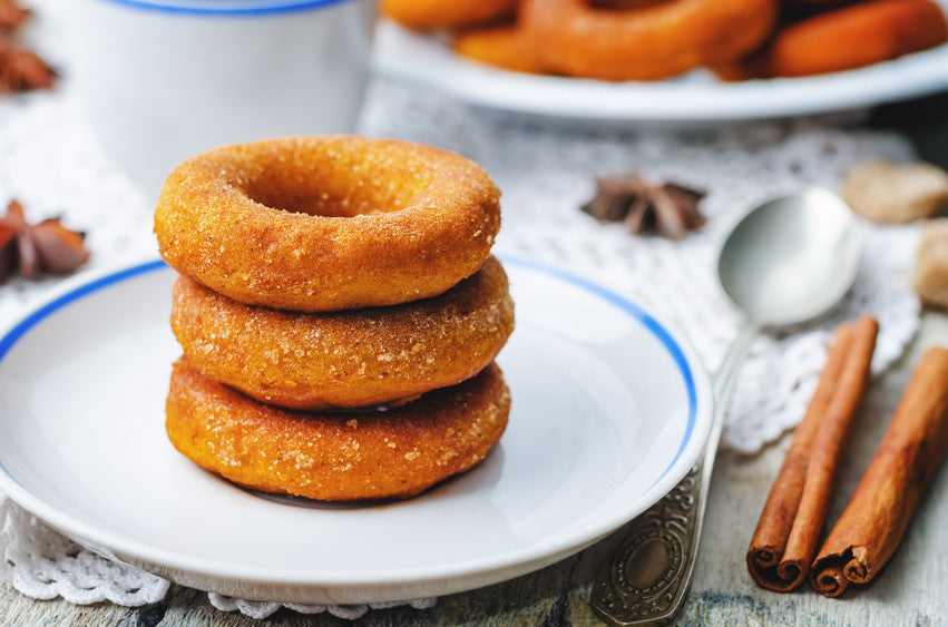 Pumpkin Pie Spice Baked Donuts