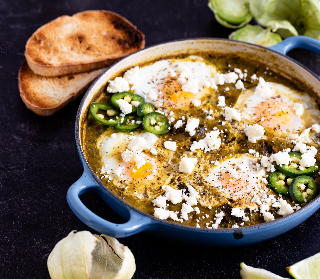 Chimichurri Shakshuka (Vegetarian)