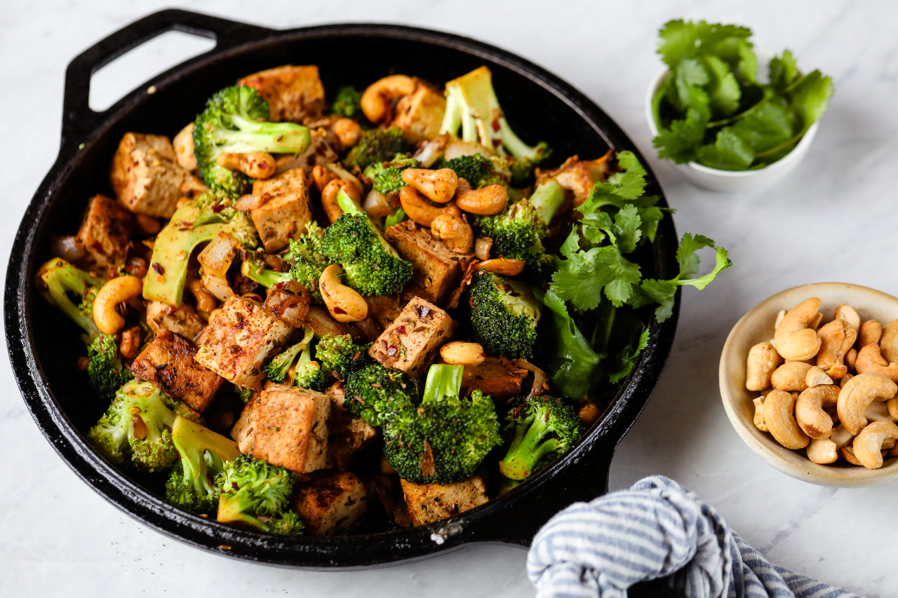 Xinjiang Tofu With Cashews