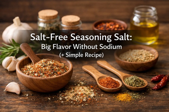 Salt‑Free Seasoning Salt: Big Flavor Without Sodium (+ Simple Recipe)
