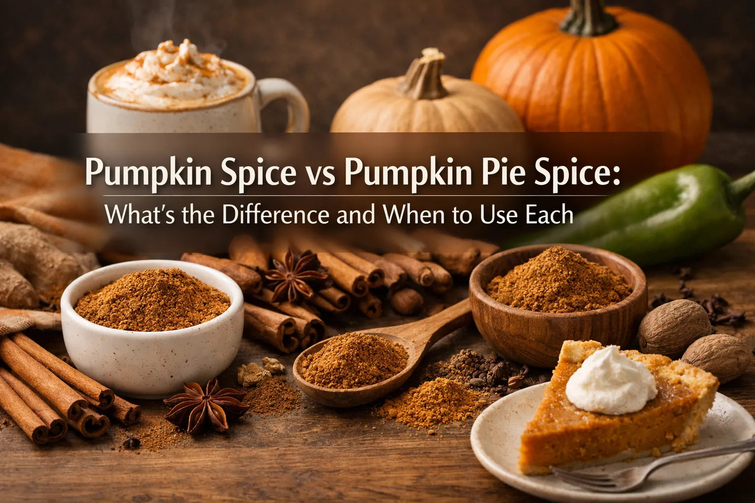 Pumpkin Spice vs Pumpkin Pie Spice: What’s the Difference and When to Use Each
