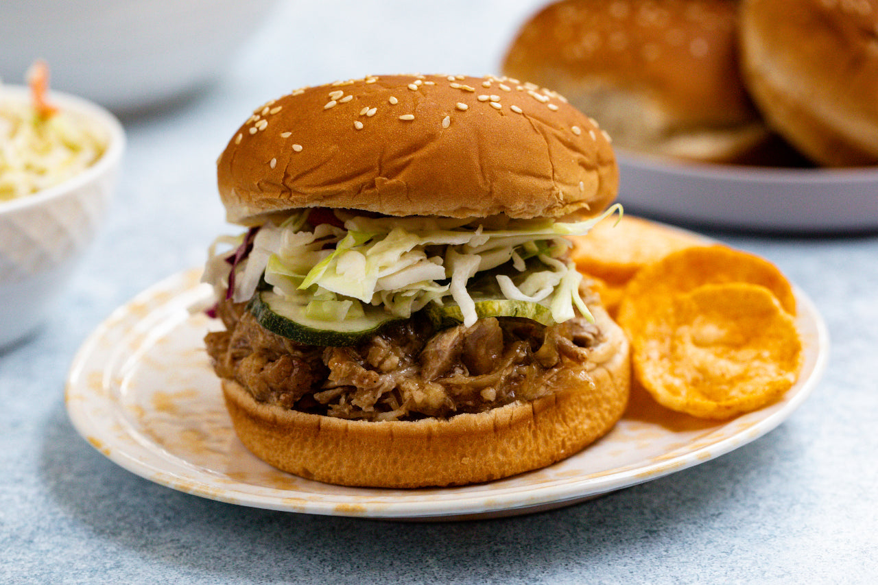 Sweet Carolina Pulled Pork Sandwiches