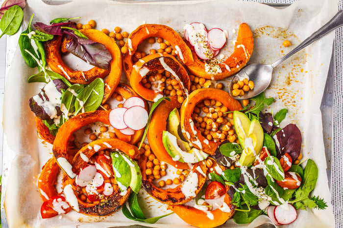 roasted-pumpkin-moroccan-chickpeas