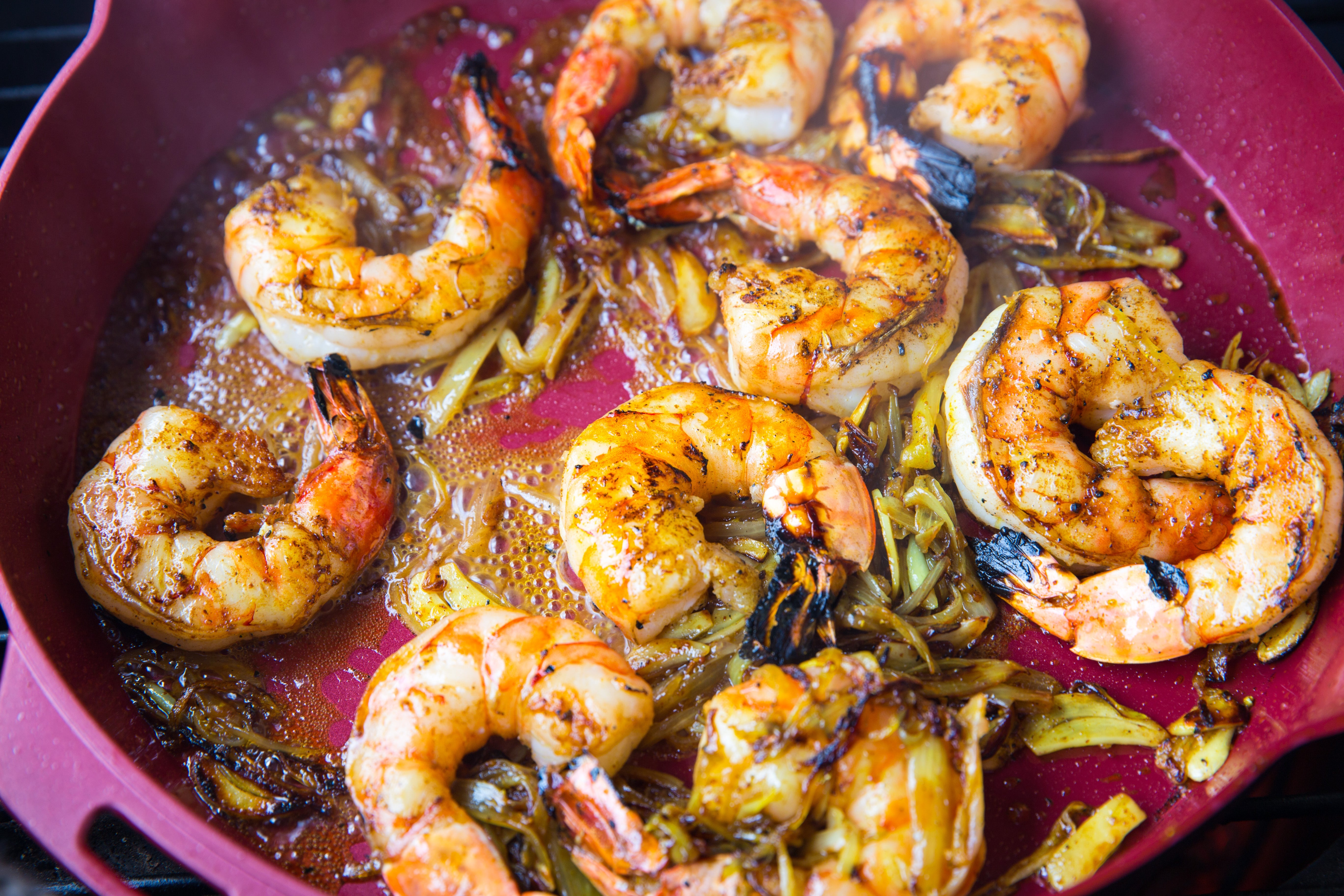 vadouvan-spiced-shrimp-grilled