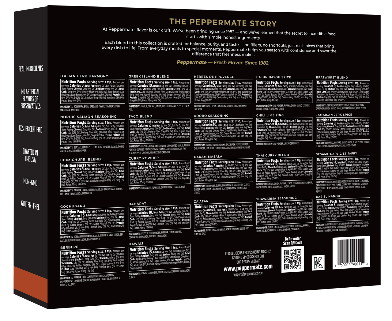 The Global Cuisine Spice Gift Set