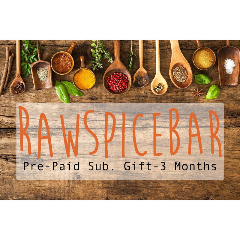 Pre-Paid Vegetarian Monthly Spice Subscription Gift - 3 Months